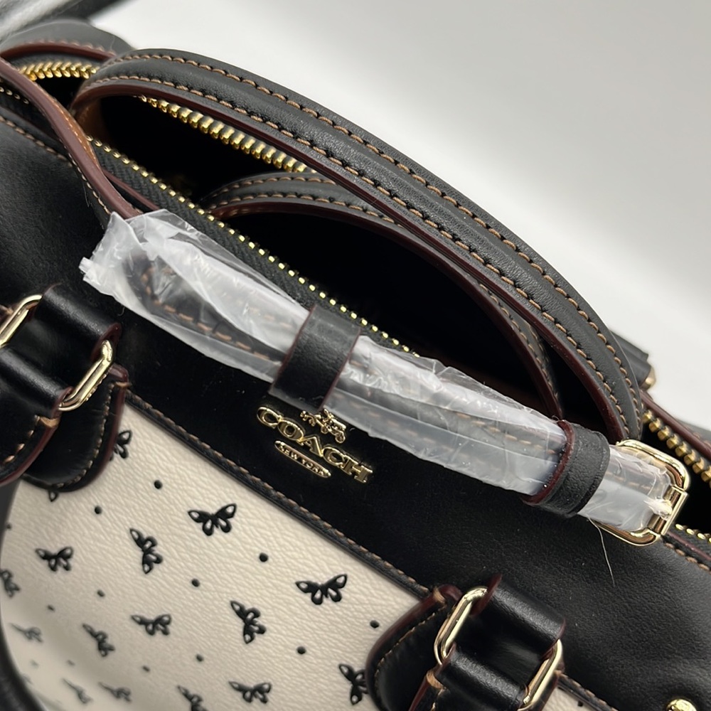 Coach Mini Bennett Butterfly Bandana - Picture 9 of 12
